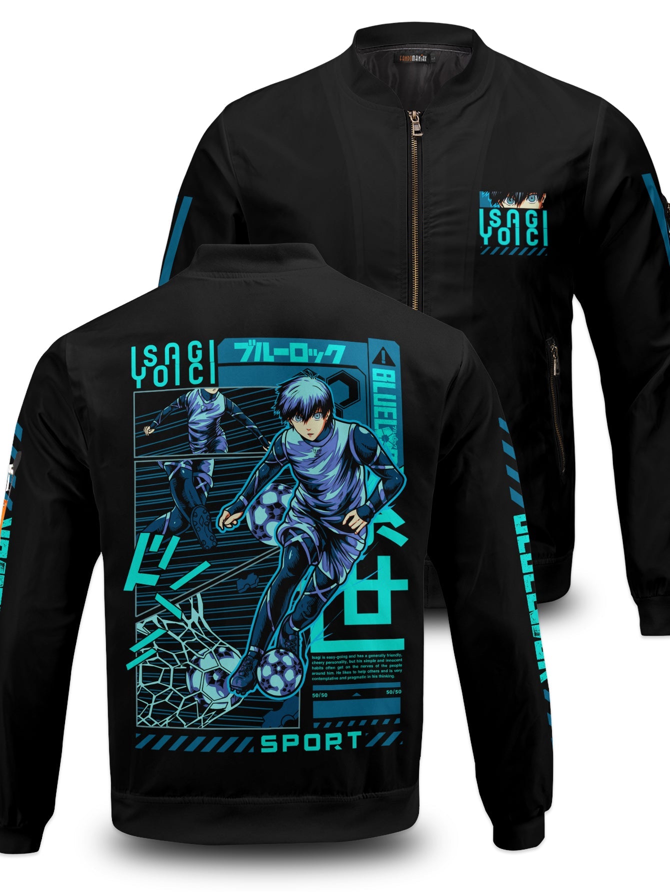 Isagi Power Kick Bomber Jacket