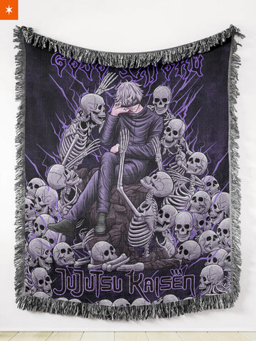 Death x Gojo Woven Tapestry