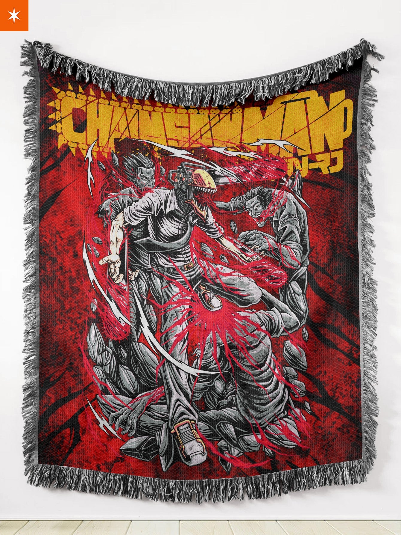 Denji Berserk Woven Tapestry