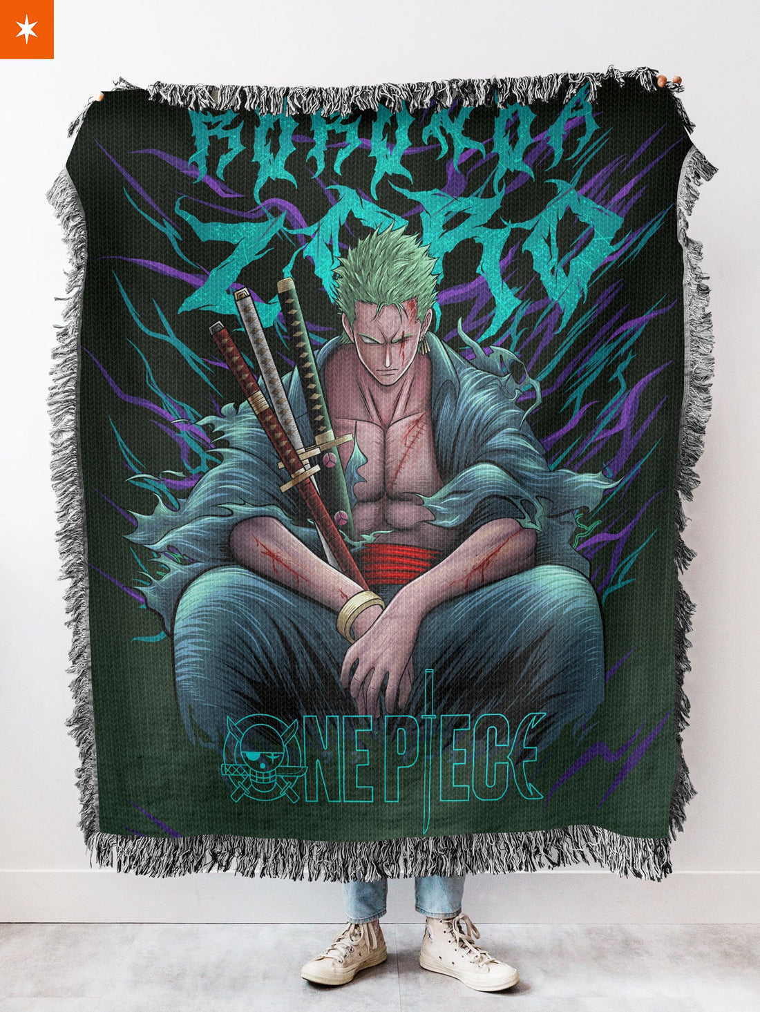 Hunter Beast Woven Tapestry