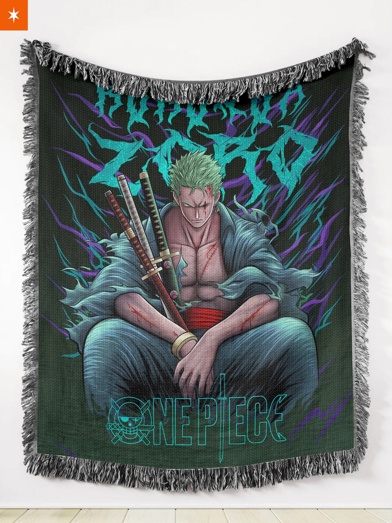 Hunter Beast Woven Tapestry