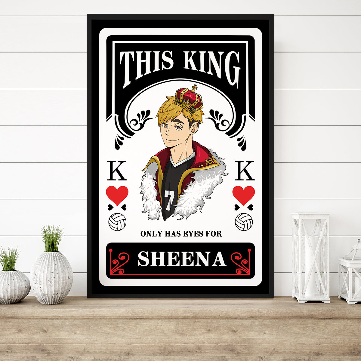 Fandomaniax - Personalized The King 3D Transition Canvas