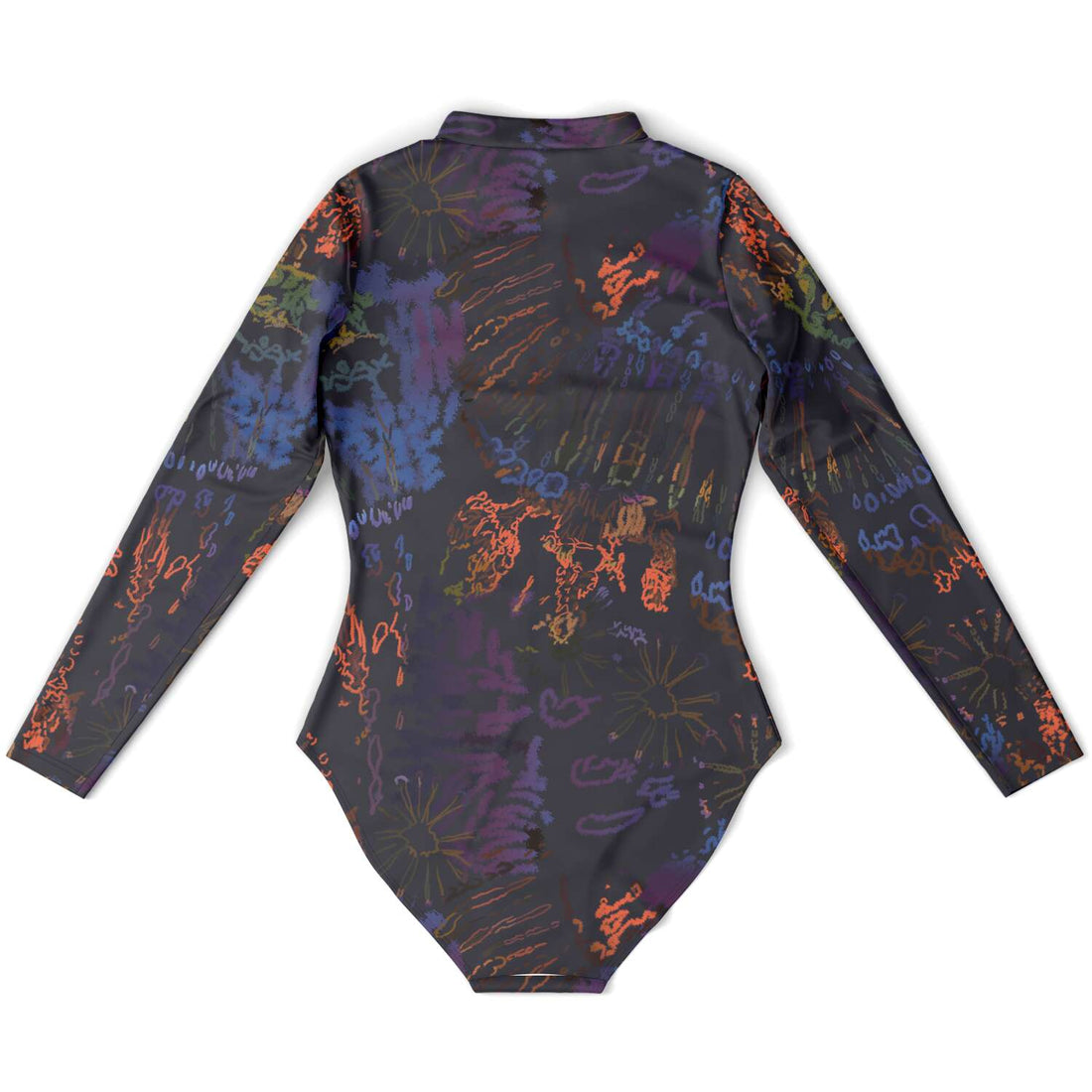 F Space Galaxy Long Sleeve bodysuit