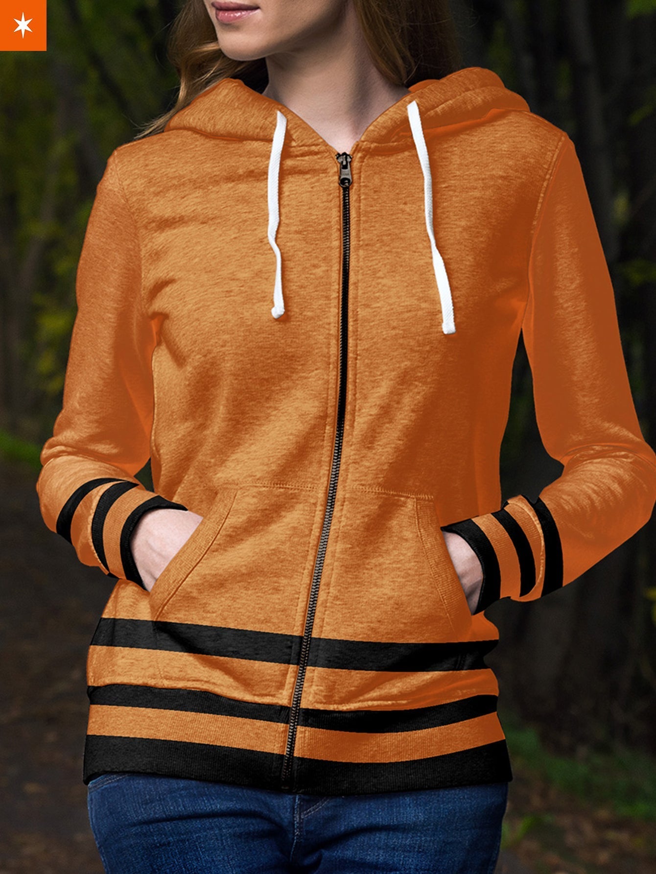 Fandomaniax - 7th Hokage Unisex Zipped Hoodie