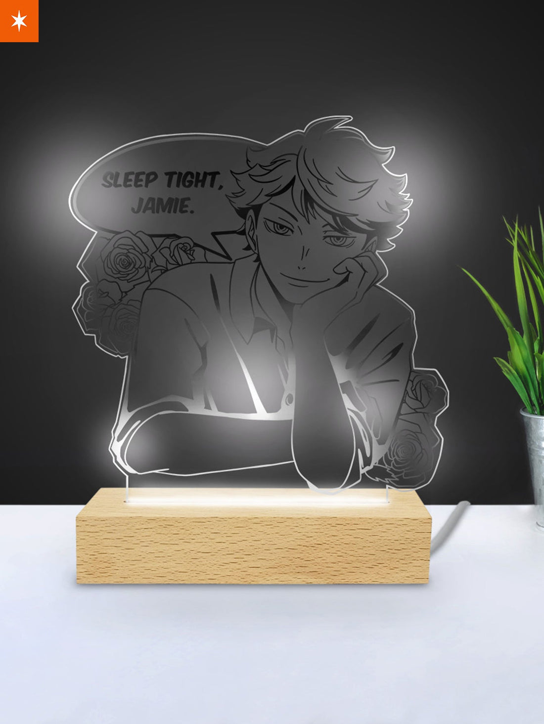 Fandomaniax - Personalized Oikawa BF Acrylic Night Light