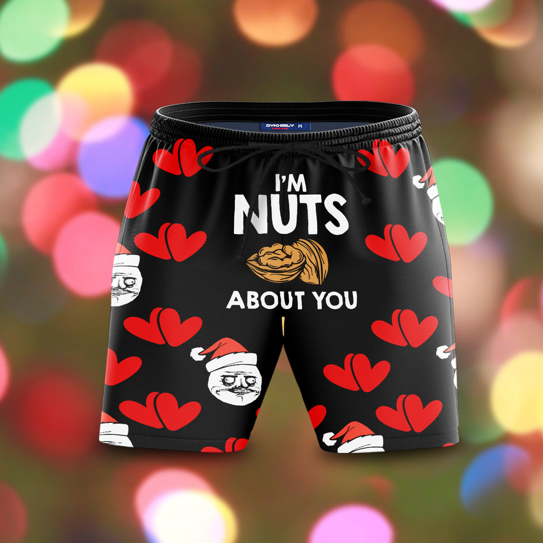 Nuts About You Beach Shorts