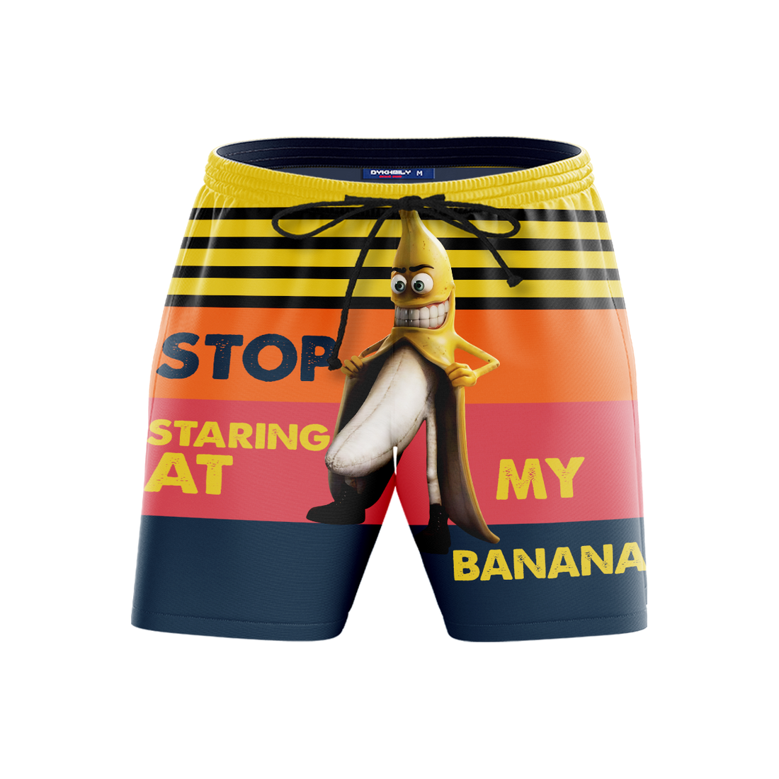 Stop Staring at My Banana Summer Shorts