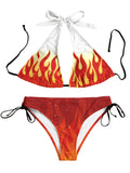 Fandomaniax - Kyojuro Fire Bikini Swimsuit