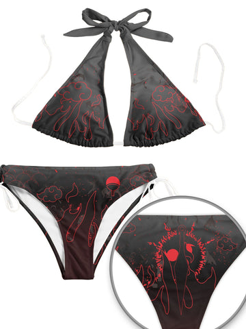 Fandomaniax - Uchiha Emblem Bikini Swimsuit