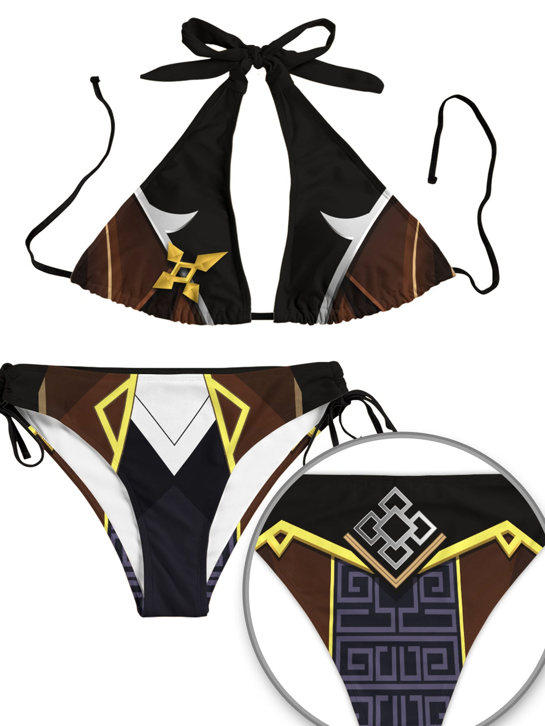 Fandomaniax - Zhongli Summer Bikini Swimsuit