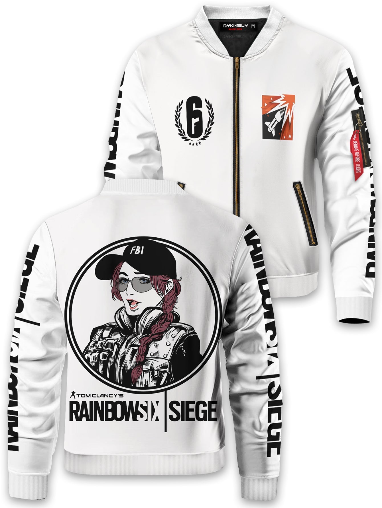 Fandomaniax - Rainbow Six Siege Ash Bomber Jacket