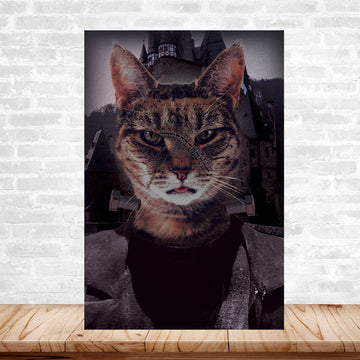 [FREE 500pcs puzzle pawtrait] Frankenstein Pawtrait Canvas