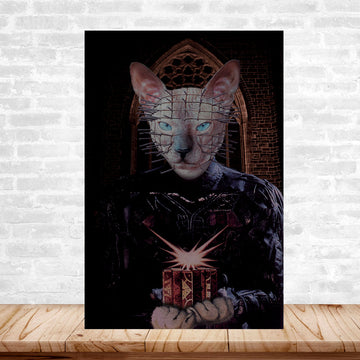 [FREE 500pcs puzzle pawtrait] Hellraiser Pawtrait Canvas