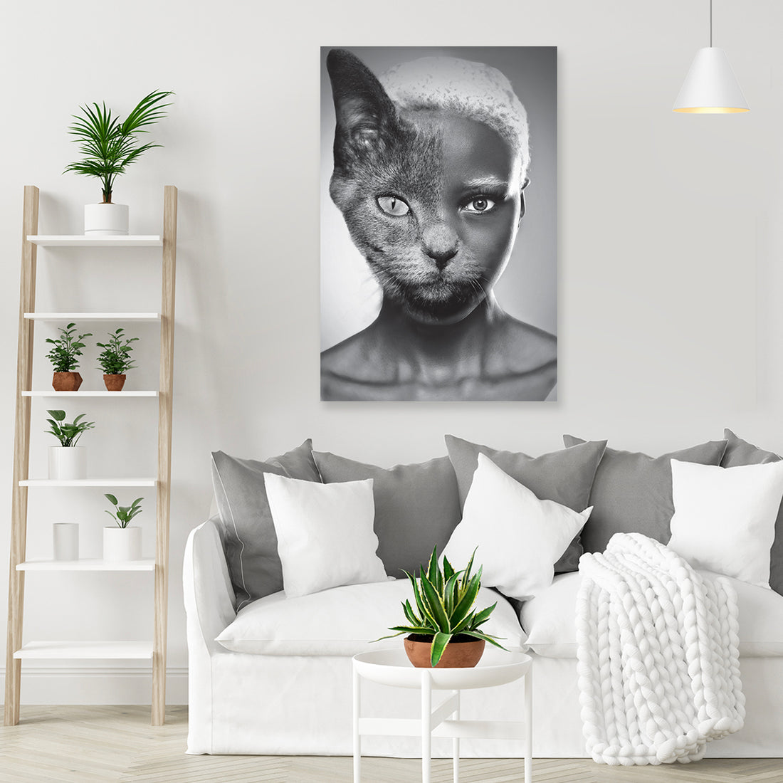 Customized I'm a Cat Canvas