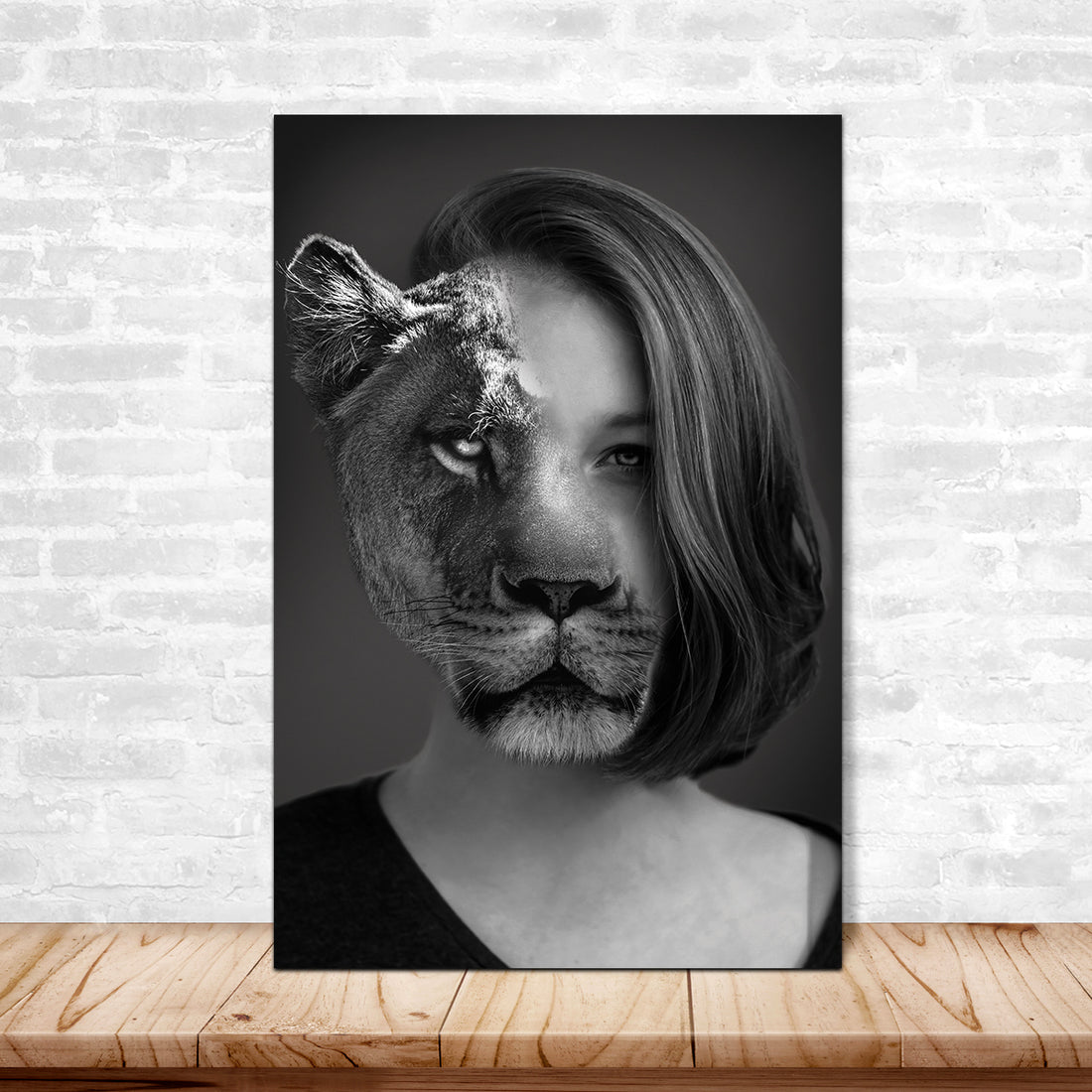 Customized I'm a Lion Canvas