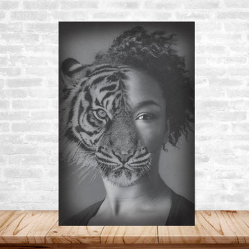 Customized I'm a Tiger Canvas