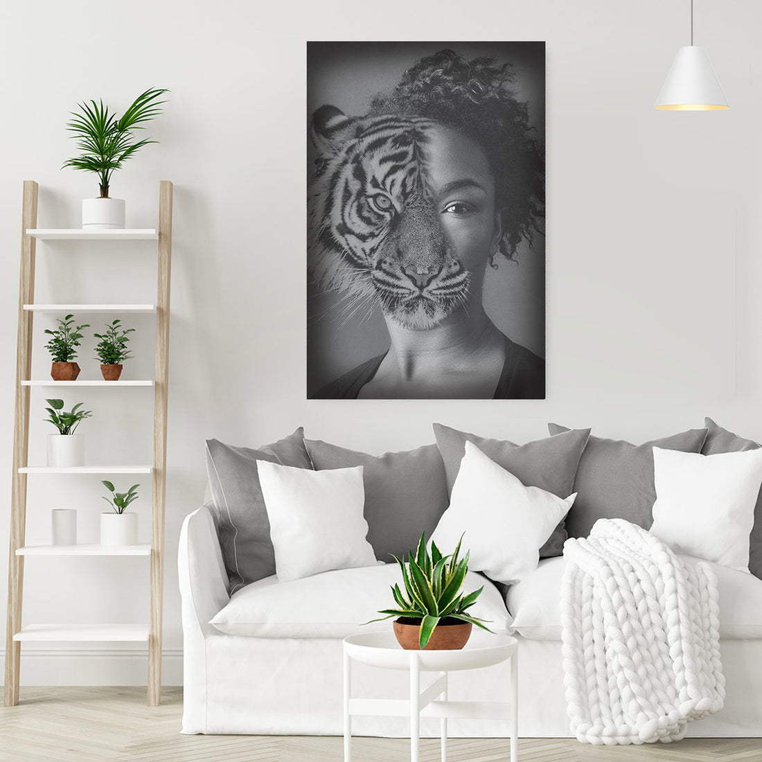 Customized I'm a Tiger Canvas