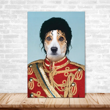 [FREE 500pcs puzzle pawtrait] Michael Jackson Pawtrait Canvas