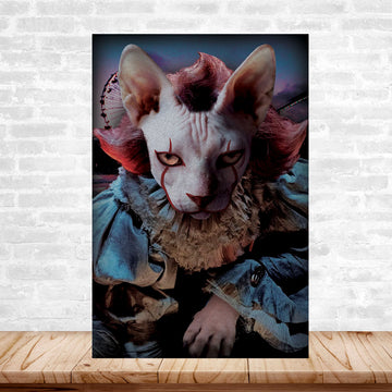 [FREE 500pcs puzzle pawtrait] Pennywise Pawtrait Canvas