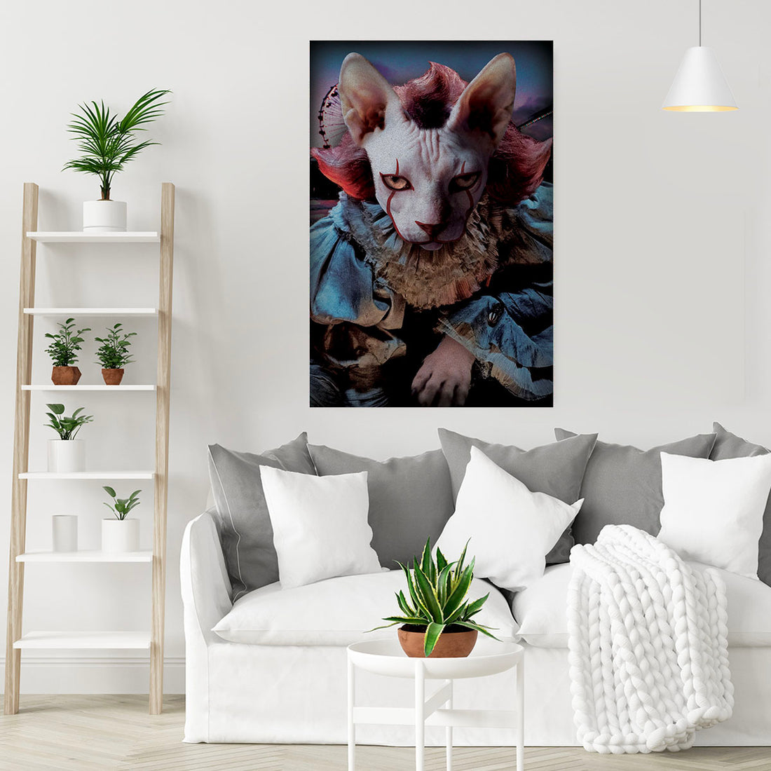 [FREE 500pcs puzzle pawtrait] Pennywise Pawtrait Canvas