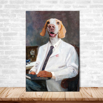 [FREE 500pcs puzzle pawtrait] The Pawtor Pawtrait Canvas