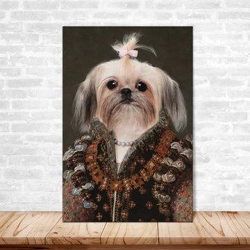 [FREE 500pcs puzzle pawtrait] The Duchess Pawtrait Canvas