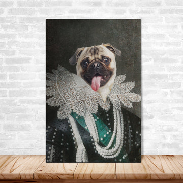 [FREE 500pcs puzzle pawtrait] The Duke of Buckingham Pawtrait Canvas