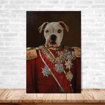 [FREE 500pcs puzzle pawtrait] The King Pawtrait Canvas