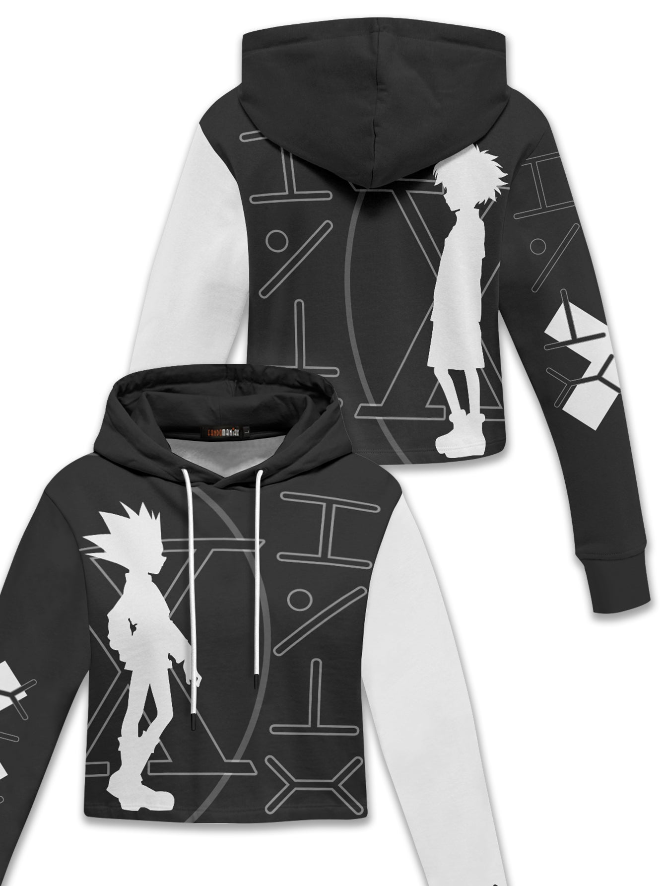 Fandomaniax - HunterxHunter SS Cropped Hoodie