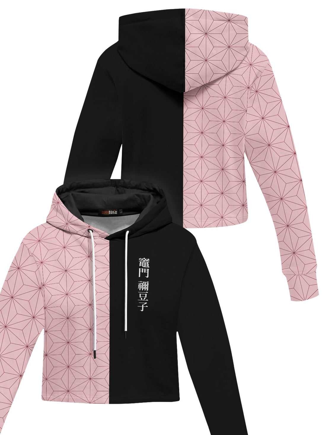 Fandomaniax - Nezuko Fashion Cropped Hoodie