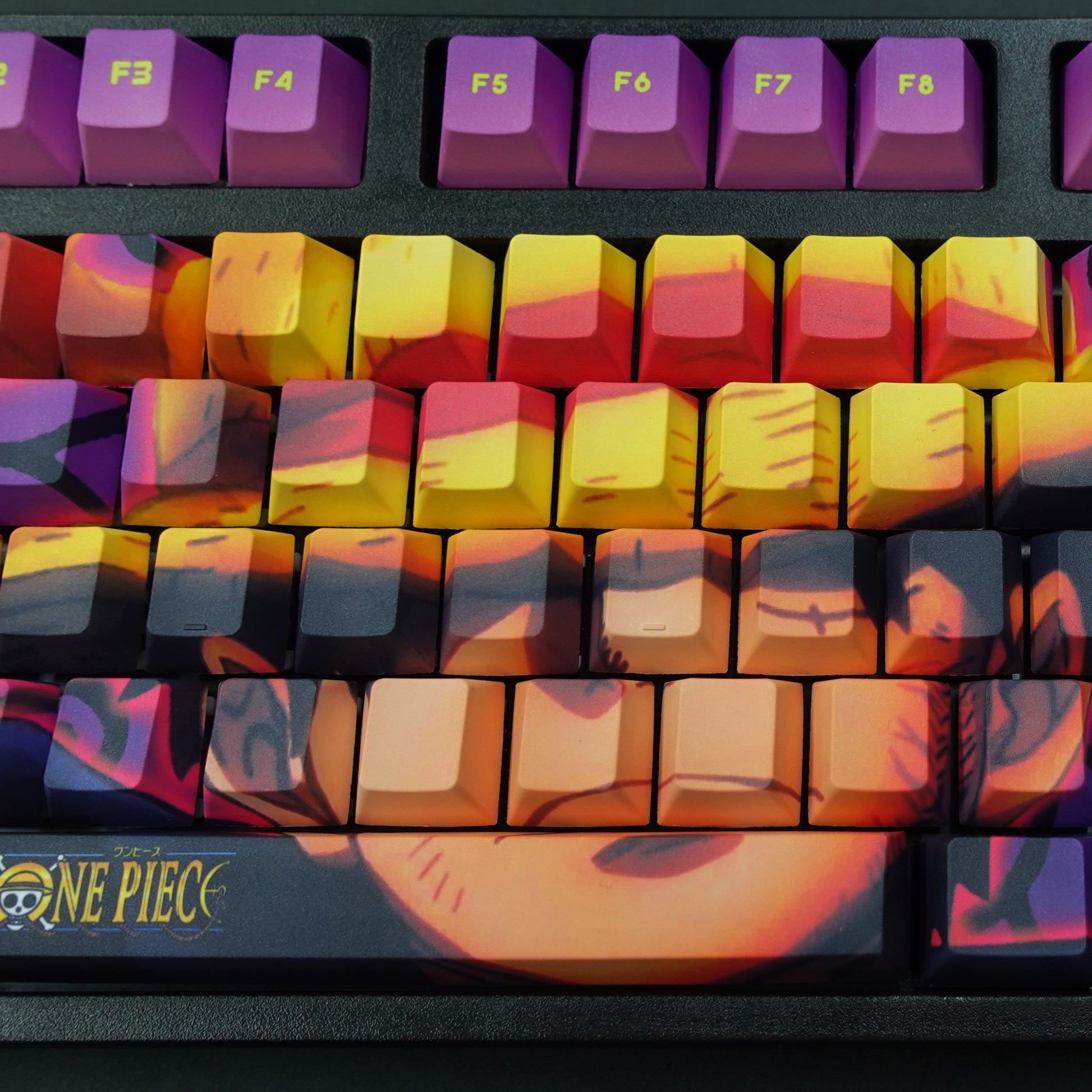 One Piece Luffy Keycaps - Goblintechkeys