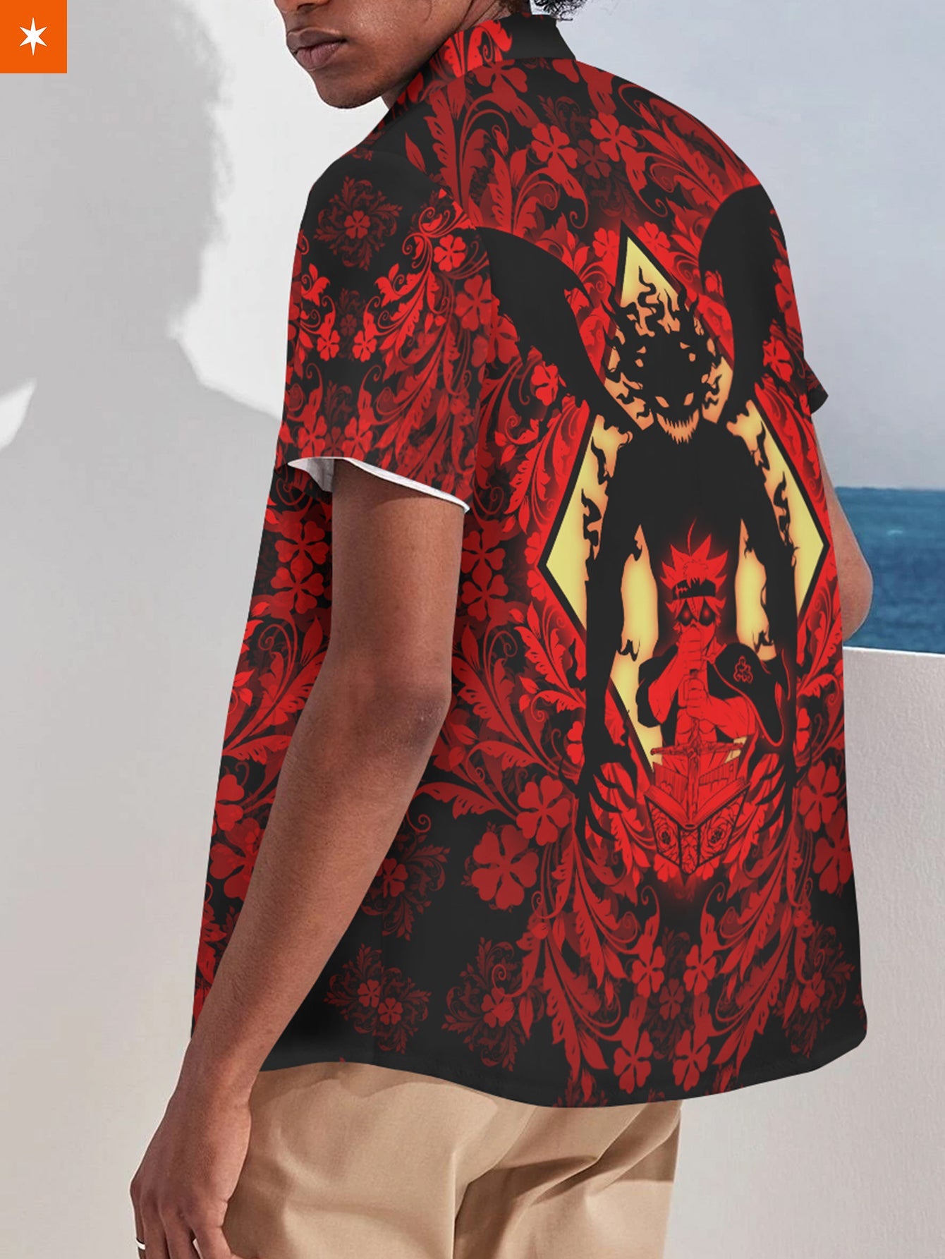 Fandomaniax - Red Asta Hawaiian Shirt