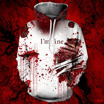 I'm Fine 2.0 Unisex Pullover Hoodie