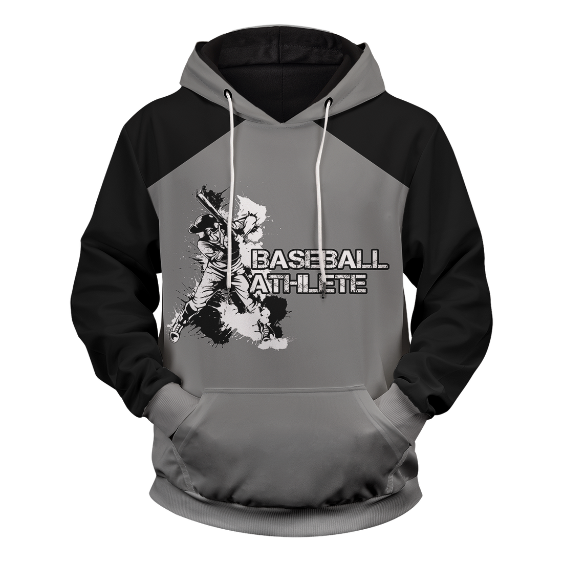 Customized Baseball Athlete Unisex Pullover Hoodie