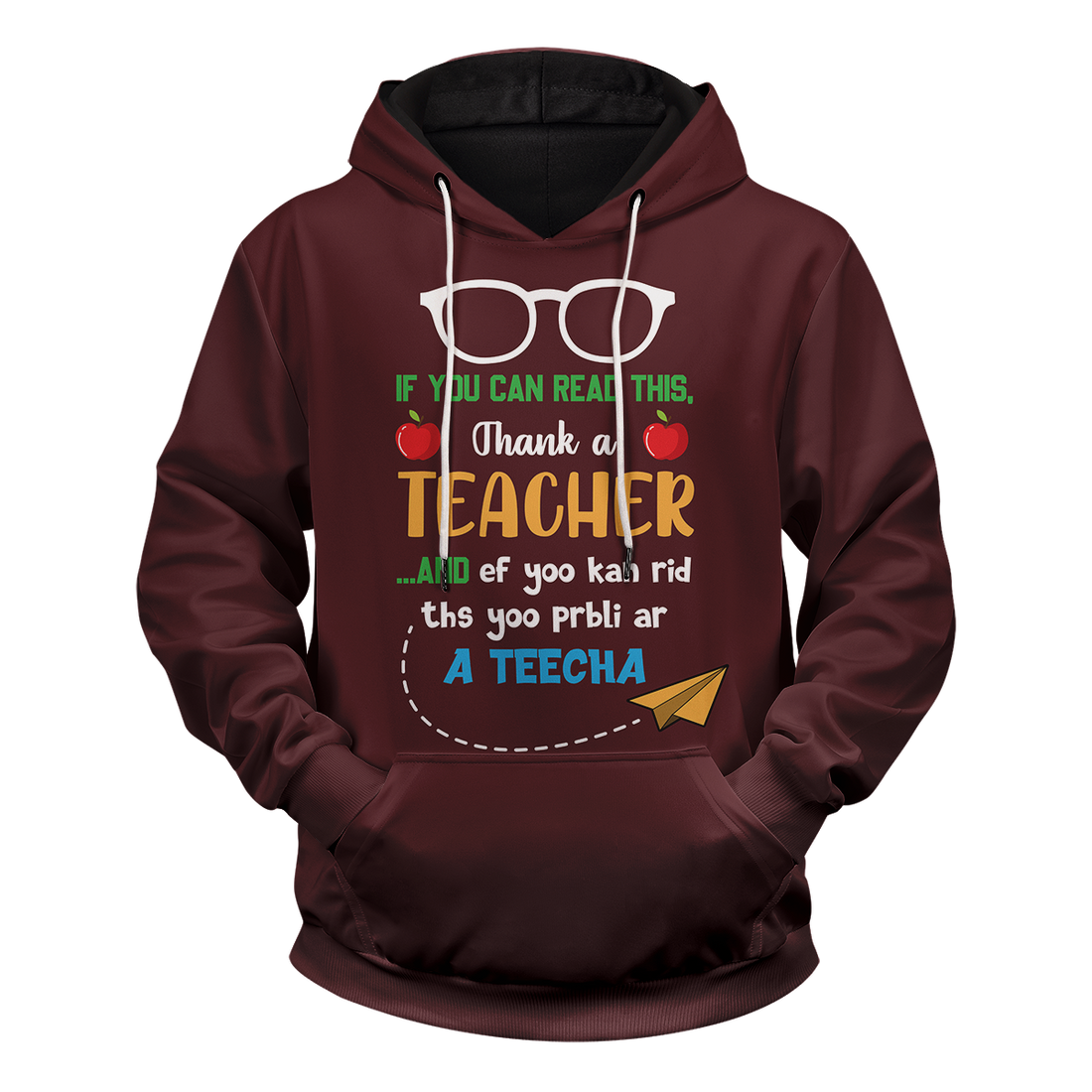 Thank A Teacher Unisex Pullover Hoodie