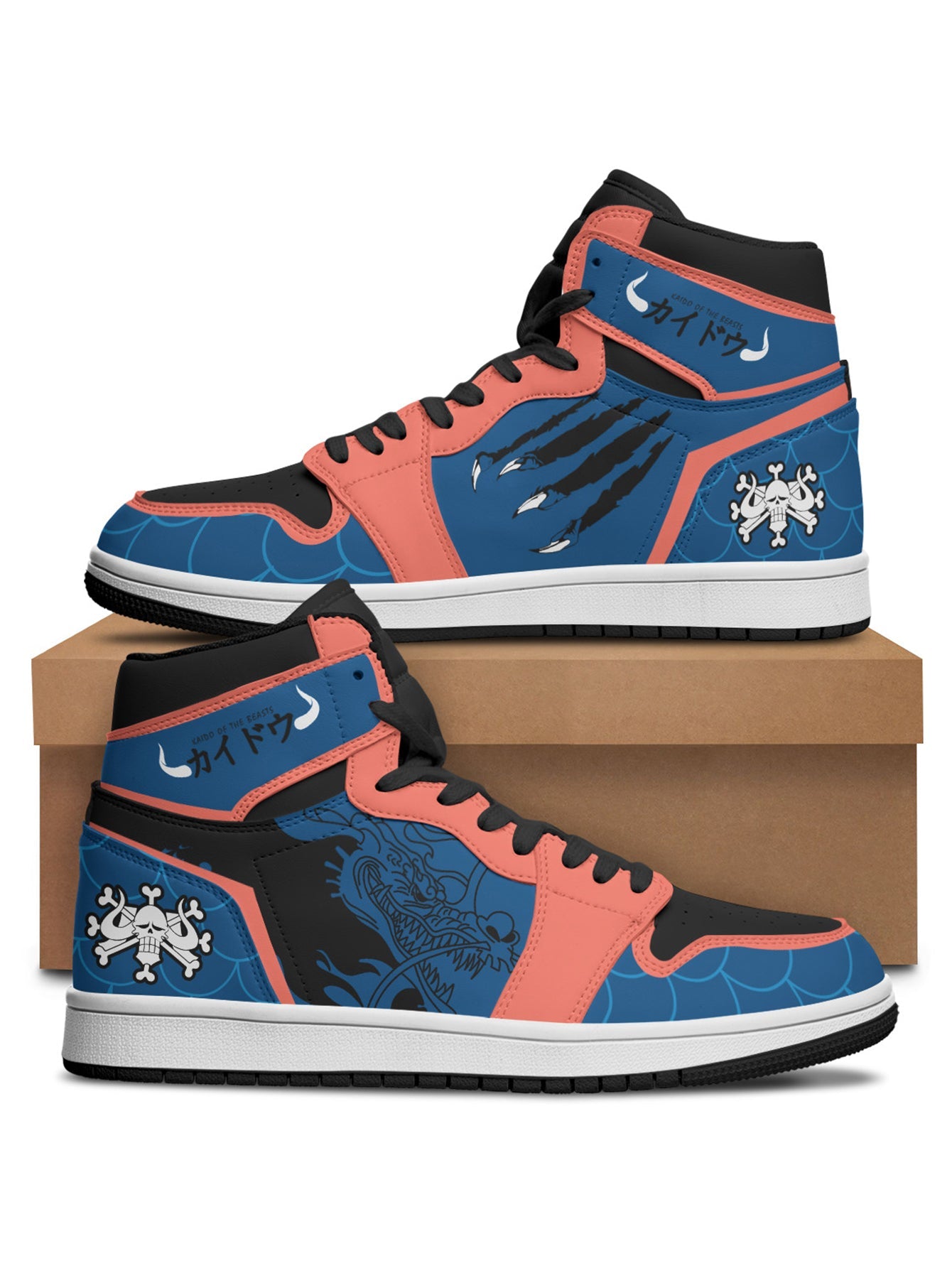 Fandomaniax - Dragon Blue Stylish JD Sneakers