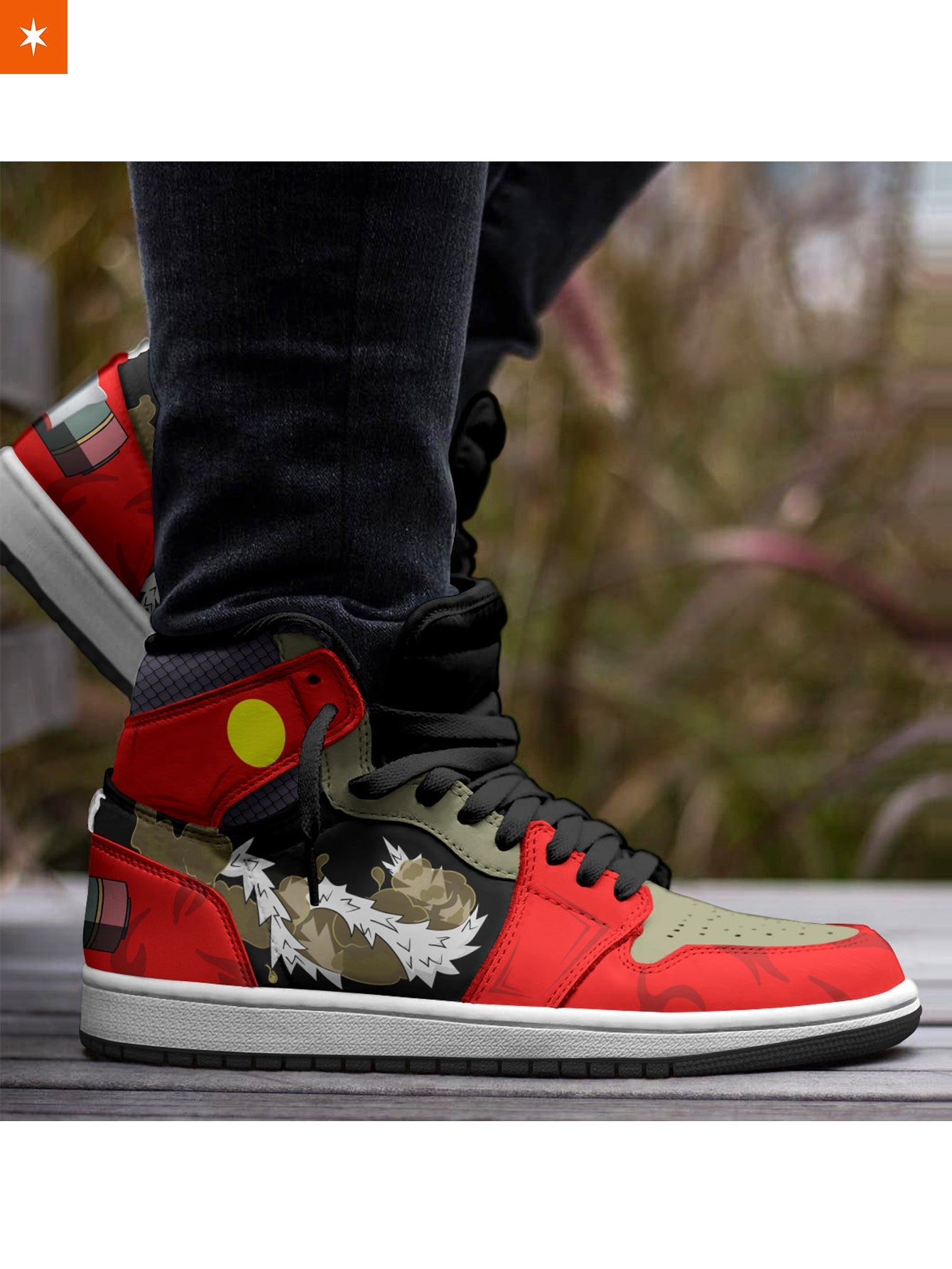 Fandomaniax - Jiraiya Toad JD Sneakers