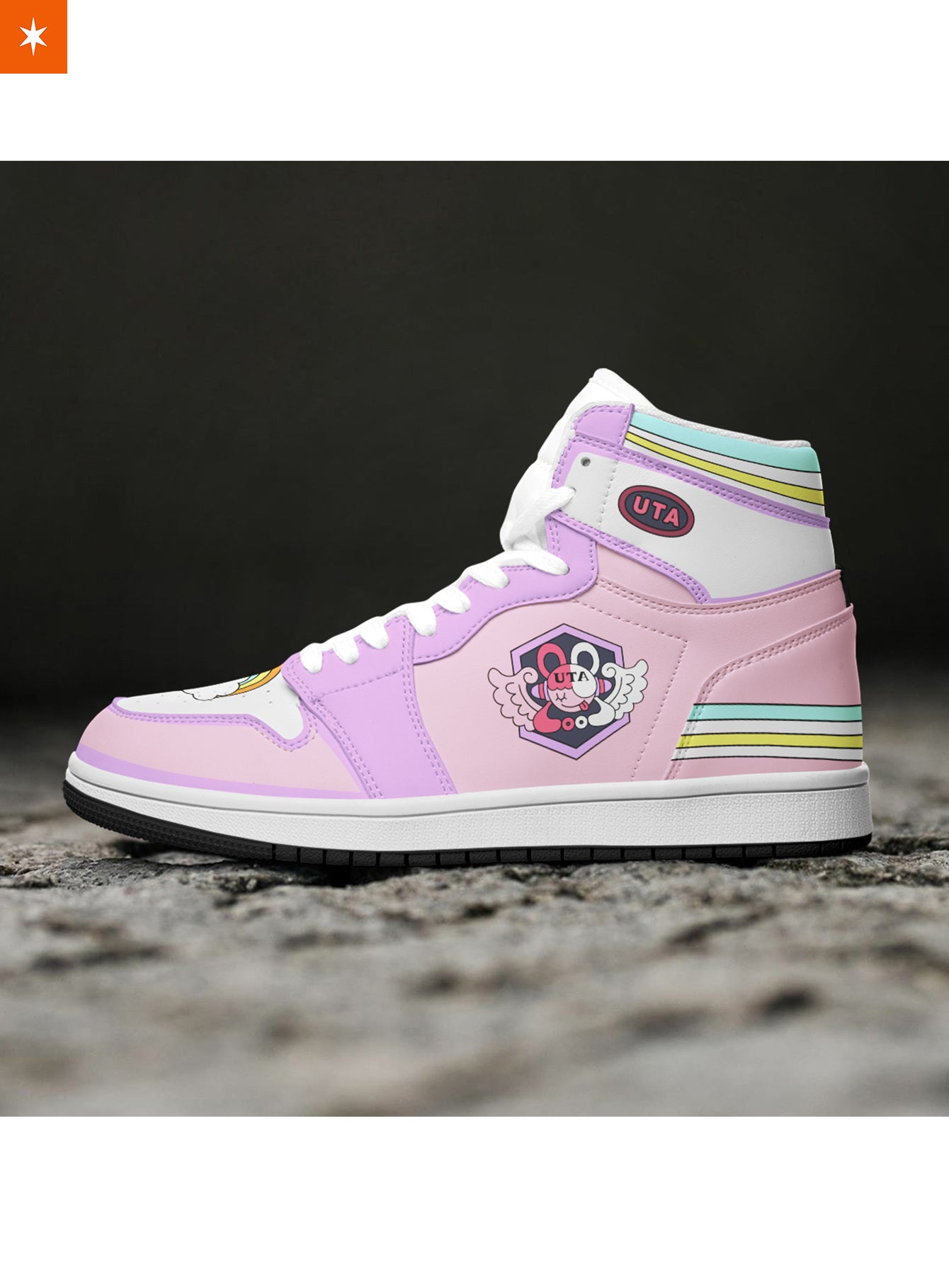 Fandomaniax - OP Red Pink Diva JD Sneakers