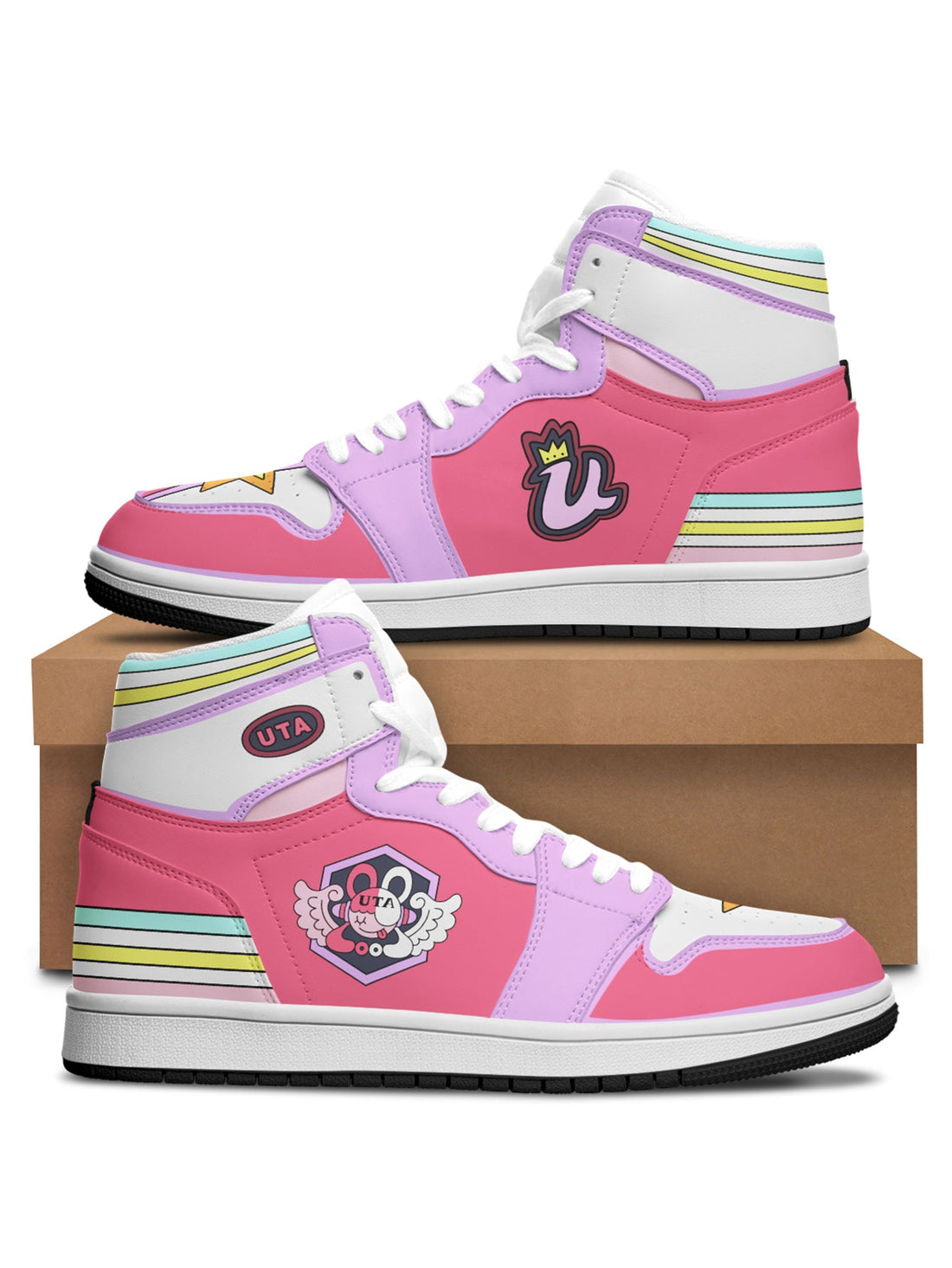 Fandomaniax - OP Red Pink Diva JD Sneakers