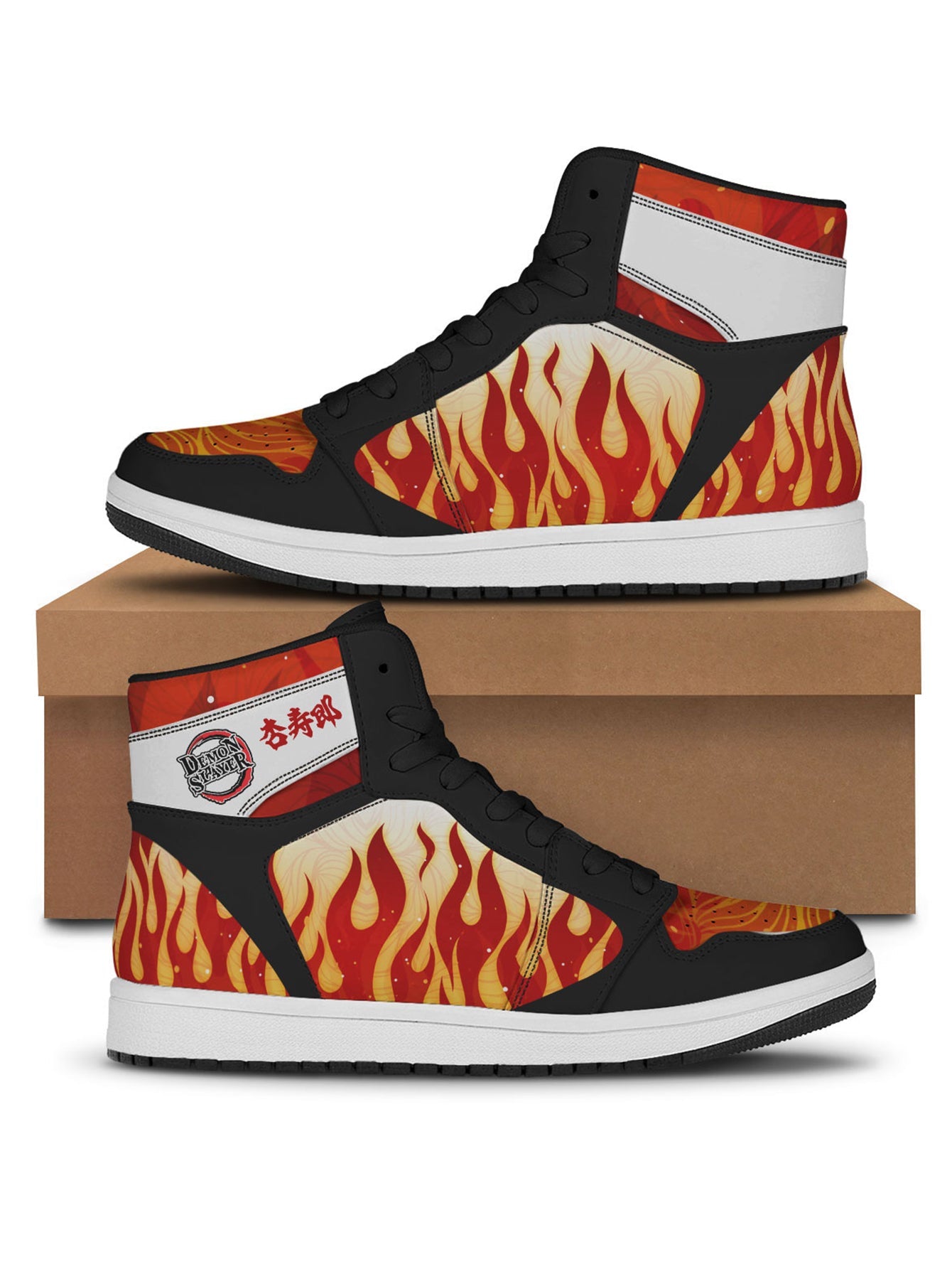 Fandomaniax - Rengoku Fire Skill JD Sneakers