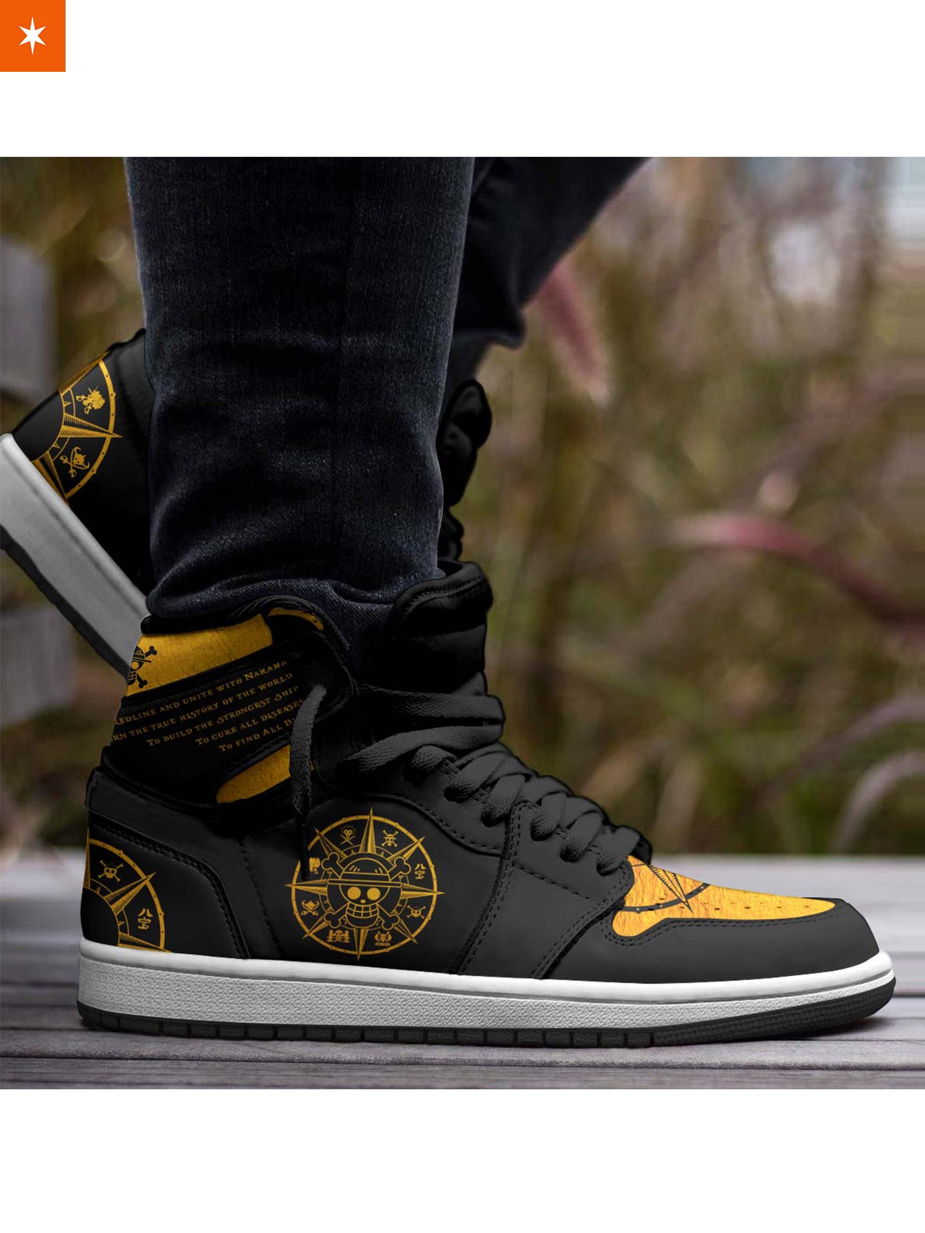 Fandomaniax - Straw Hat Grand Fleet JD Sneakers