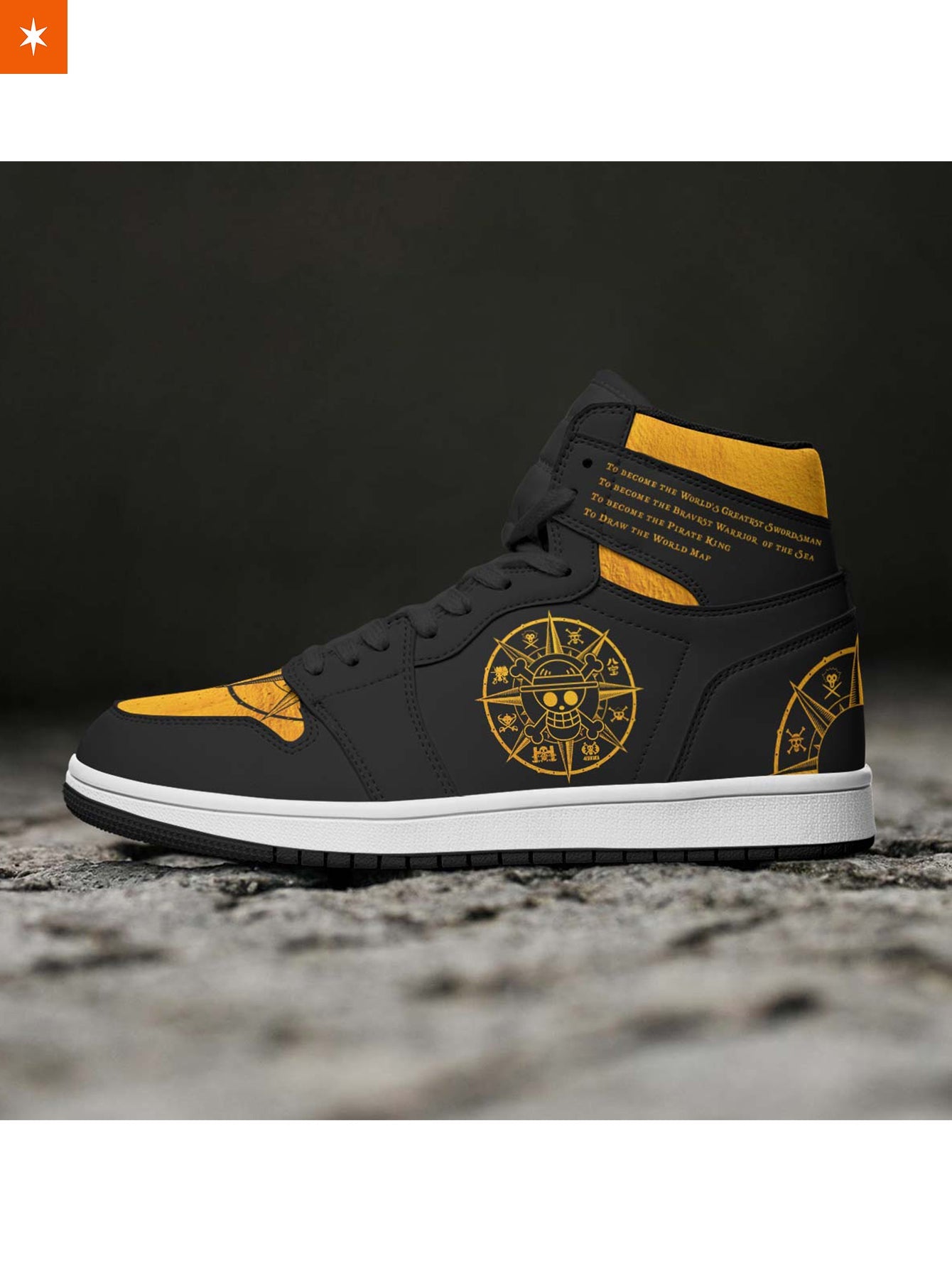 Fandomaniax - Straw Hat Grand Fleet JD Sneakers