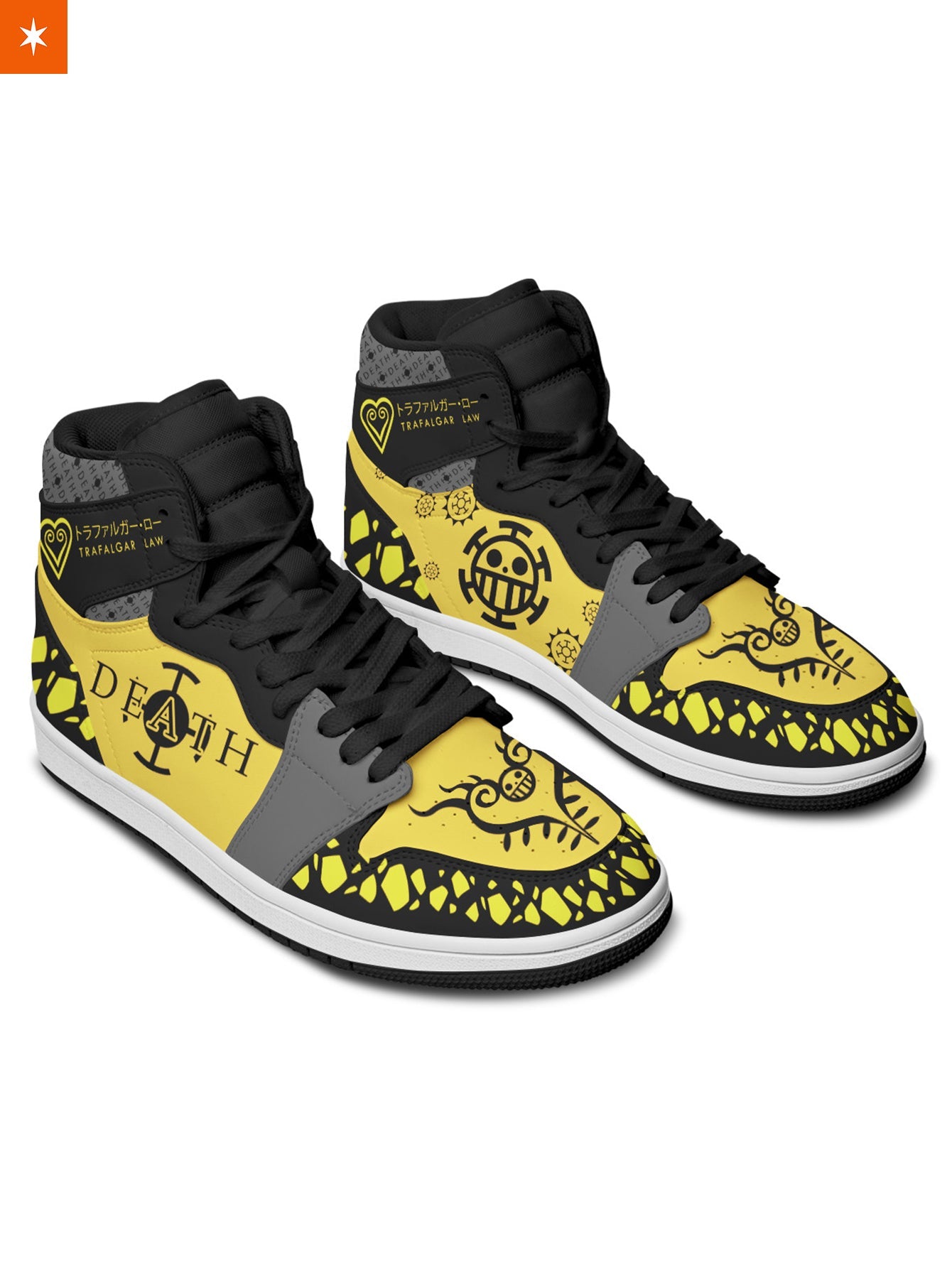 Fandomaniax - Hearts Death JD Sneakers