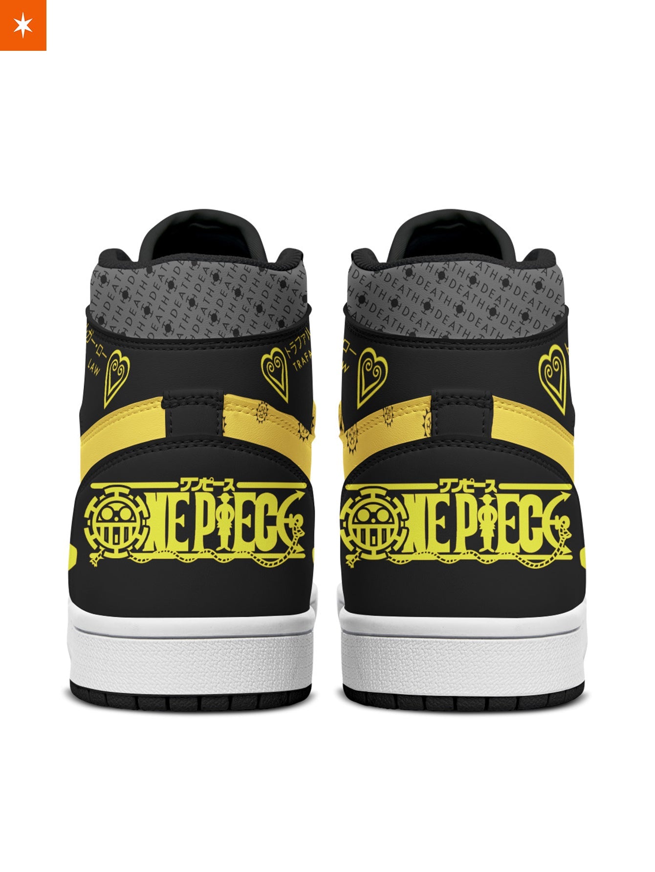 Fandomaniax - Hearts Death JD Sneakers