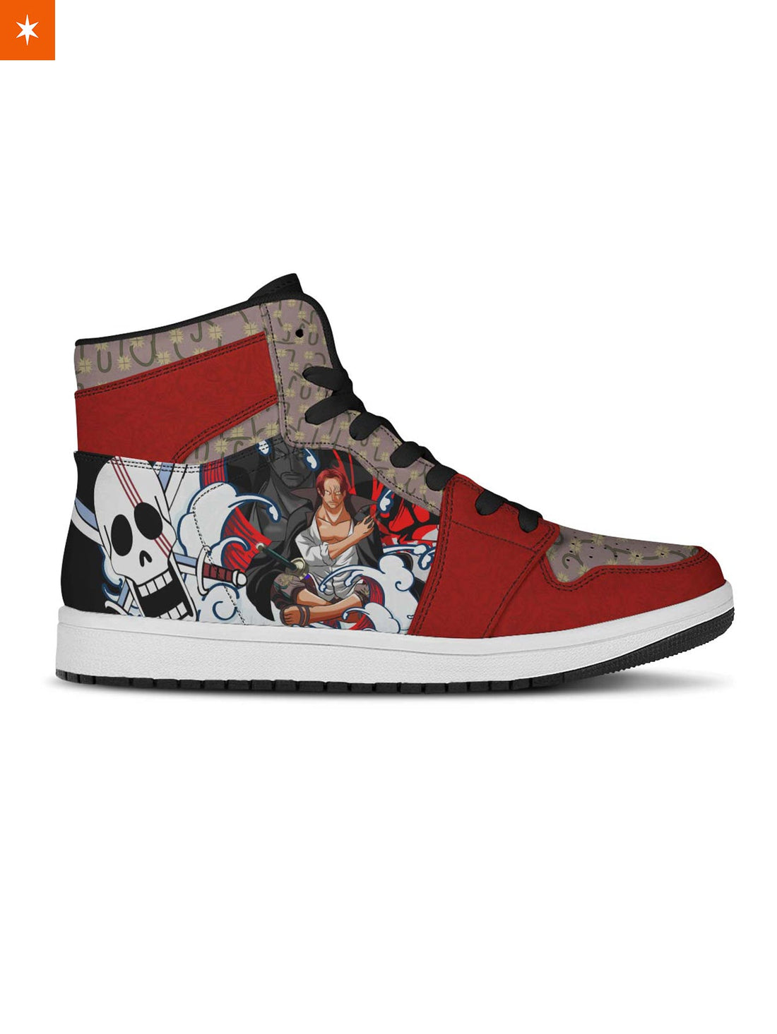 Fandomaniax - Yonko Red Hair JD Sneakers