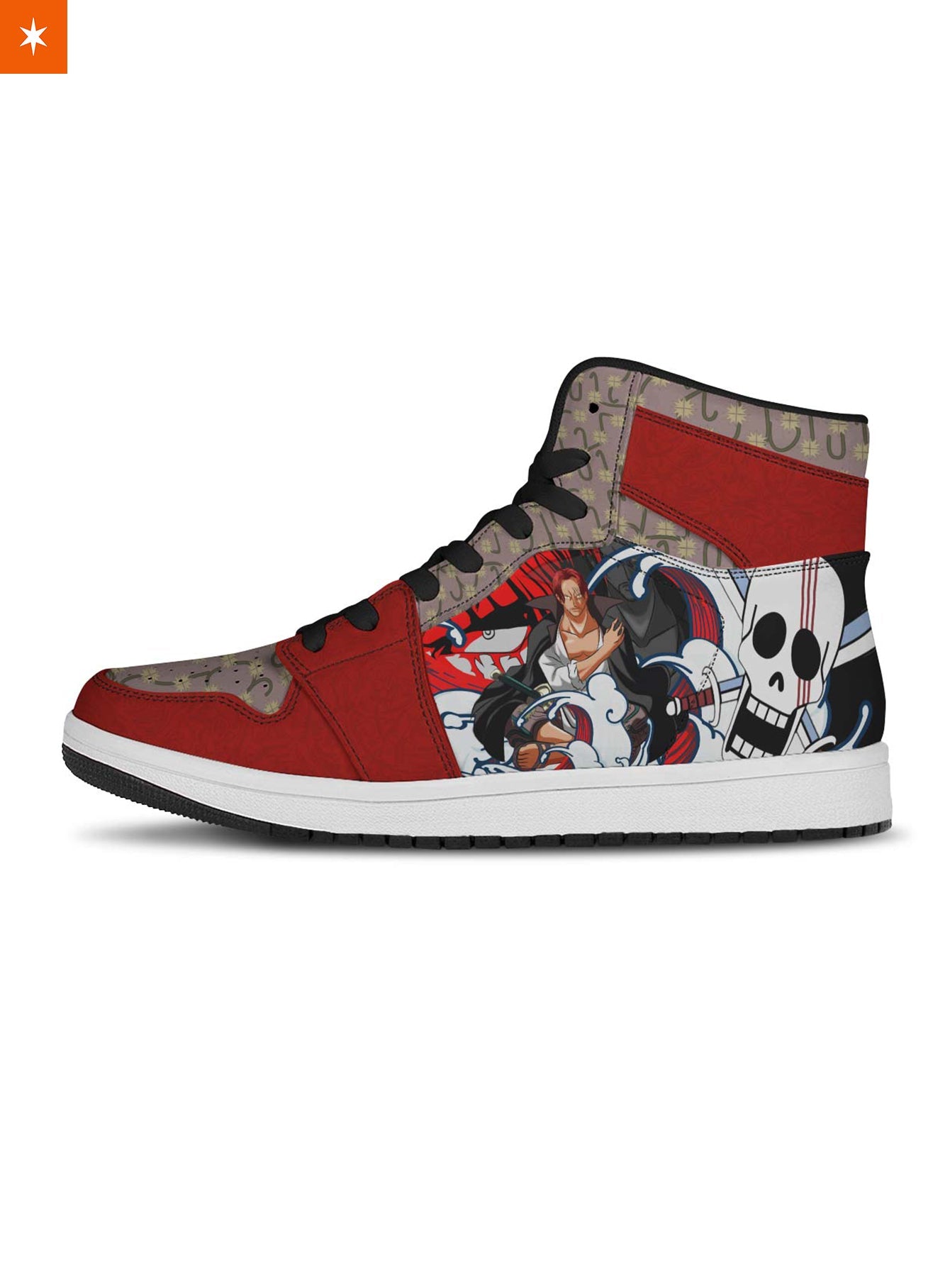 Fandomaniax - Yonko Red Hair JD Sneakers