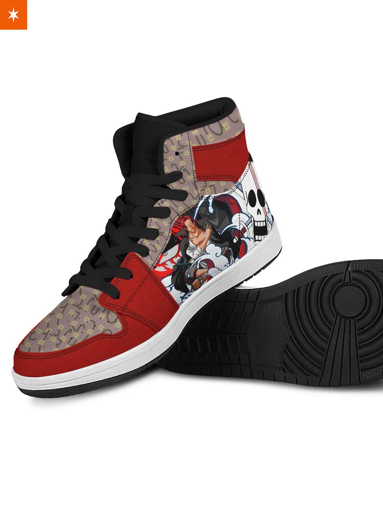 Fandomaniax - Yonko Red Hair JD Sneakers