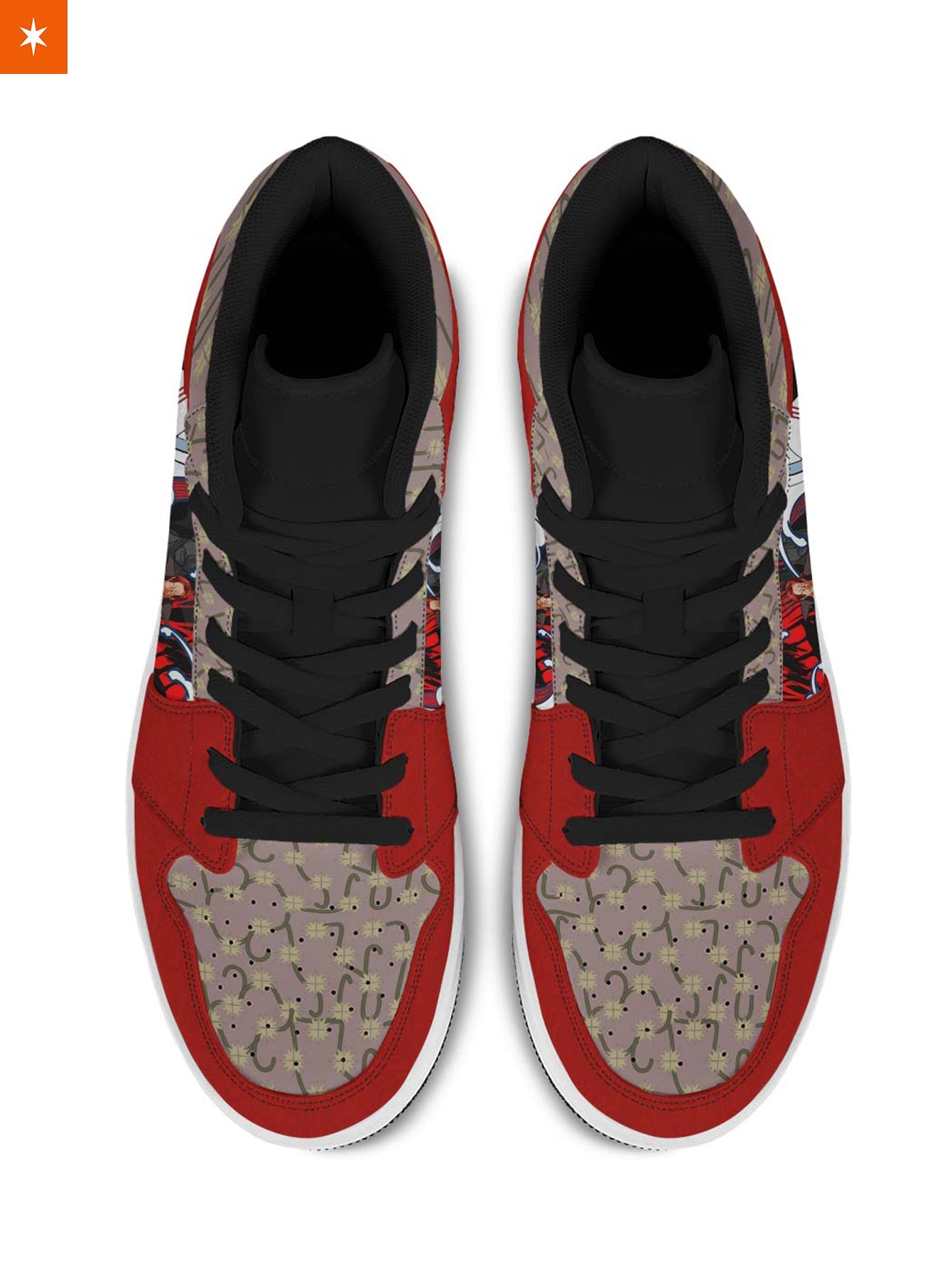 Fandomaniax - Yonko Red Hair JD Sneakers