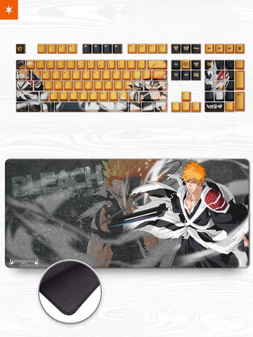 Ichigo Themed Keycap & Deskmat