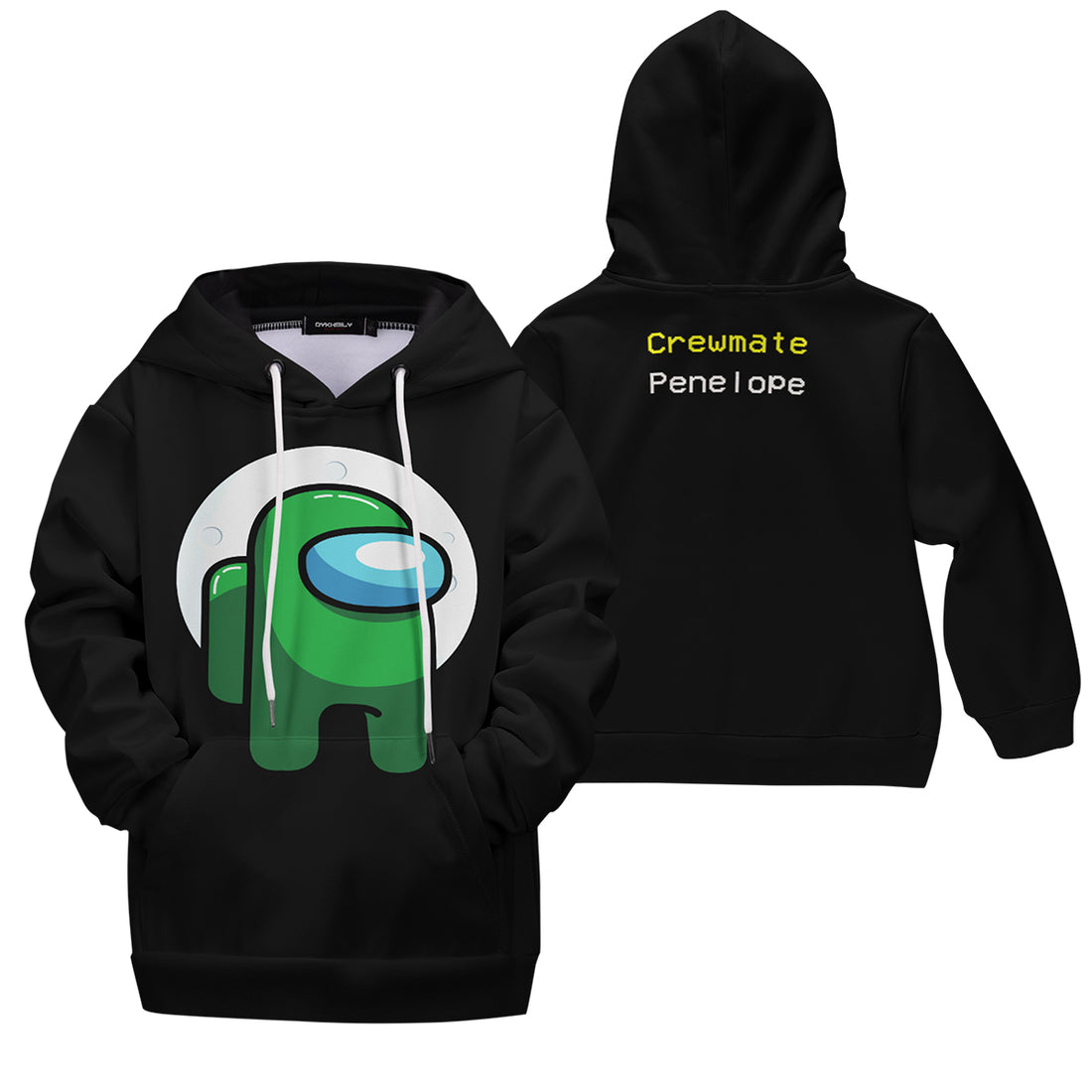 Customized Crewmate or Impostor Kids Unisex Pullover Hoodie